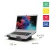 Port Black 15.6 Inch Aluminium Adjustable Notebook Stand